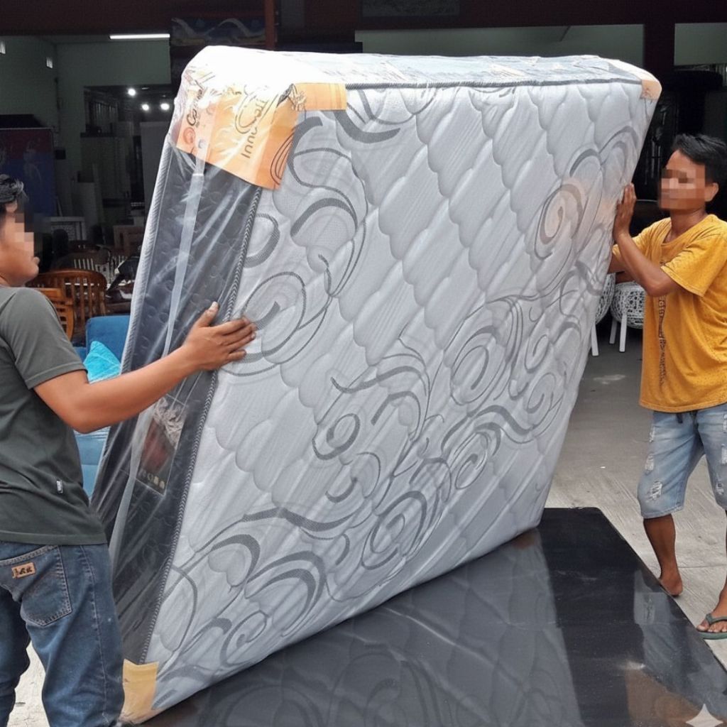 KASUR SPRINGBED CENTRAL DELUXE 120x200 , 140x200 , 160x200 , 180x200 KHUSUS AREA PATI