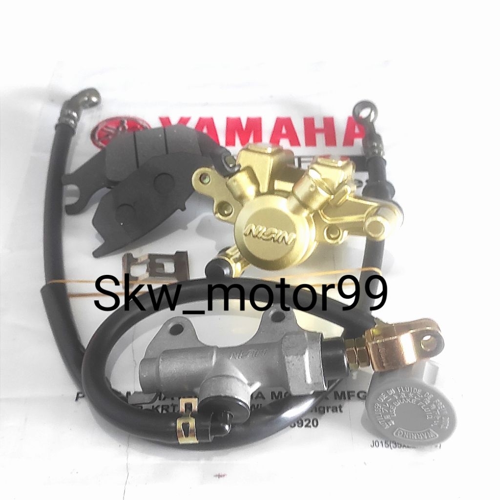 Kaliper+Master Rem+Selang Rem Belakang Yamaha Jupiter Mx New 135,Mx King