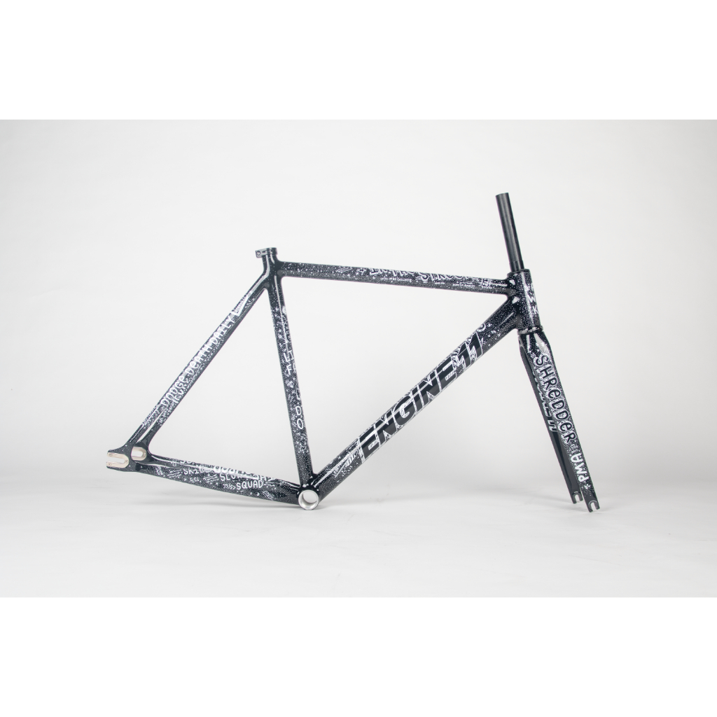 Frameset ENGINE11 CritD CHAS Collab - Frame Fixed Gear Fixie Track