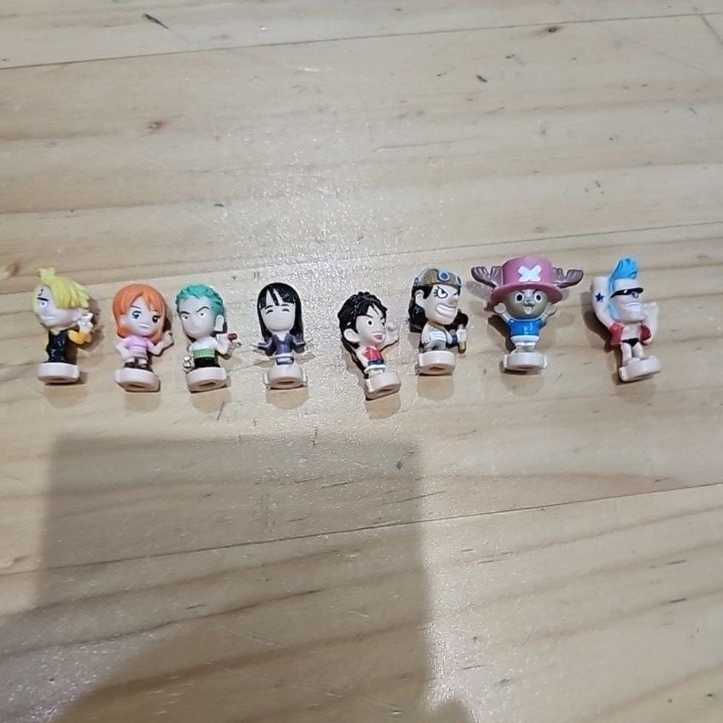 set minifigure one piece strawhat crew figure