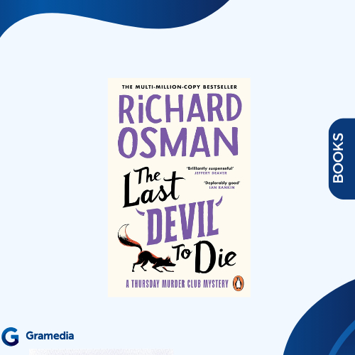 Gramedia Medan - the last devil to die - Richard Osman