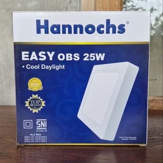 Lampu Downlight Outbow 25 watt Putih Hannochs
