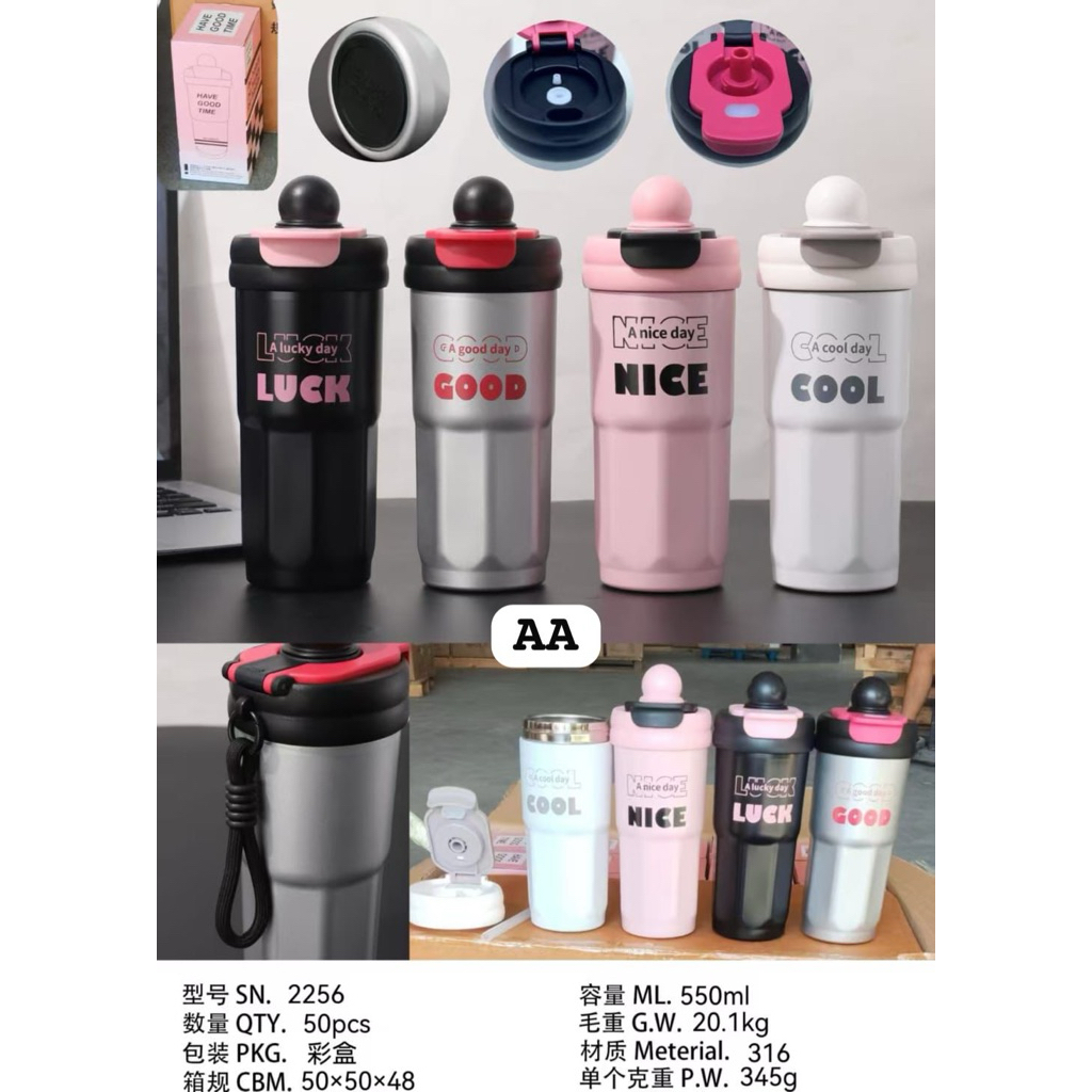 TUMBLER STENLISTEEL TAHAN DINGIN 24 jam