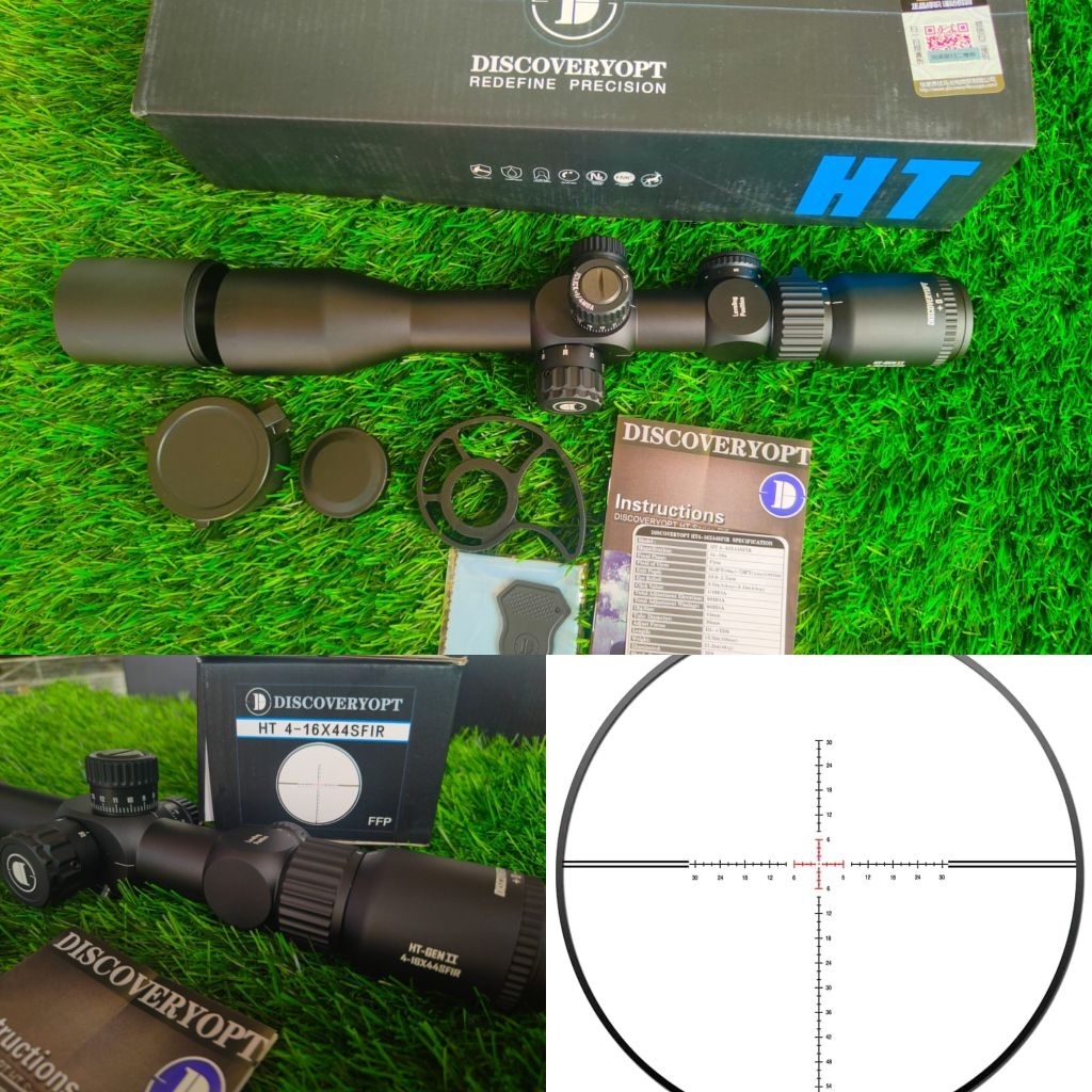 telescope telescope discovery HT-GEN2 4-16x44 sfir ffp