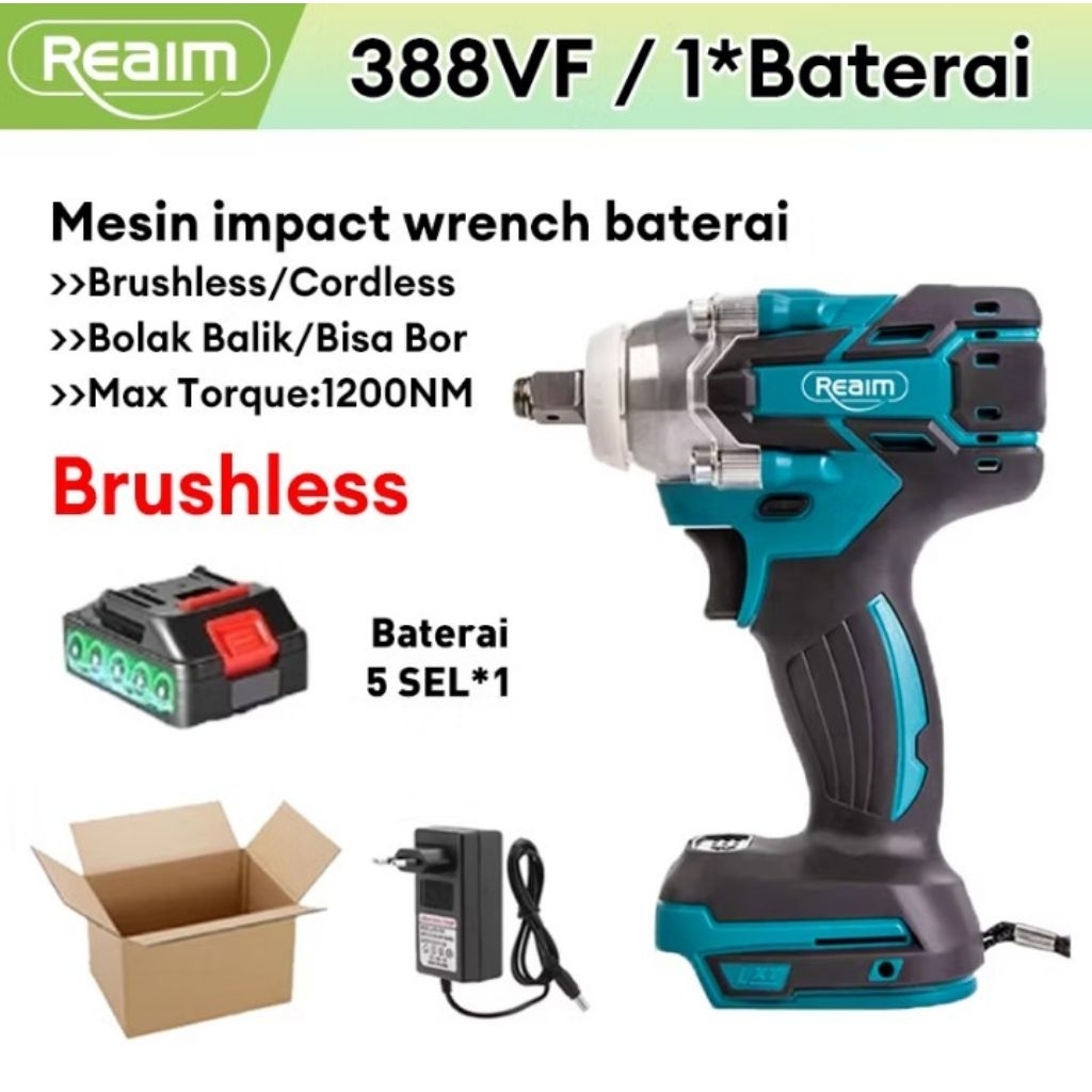 Mesin impact reaim power baru