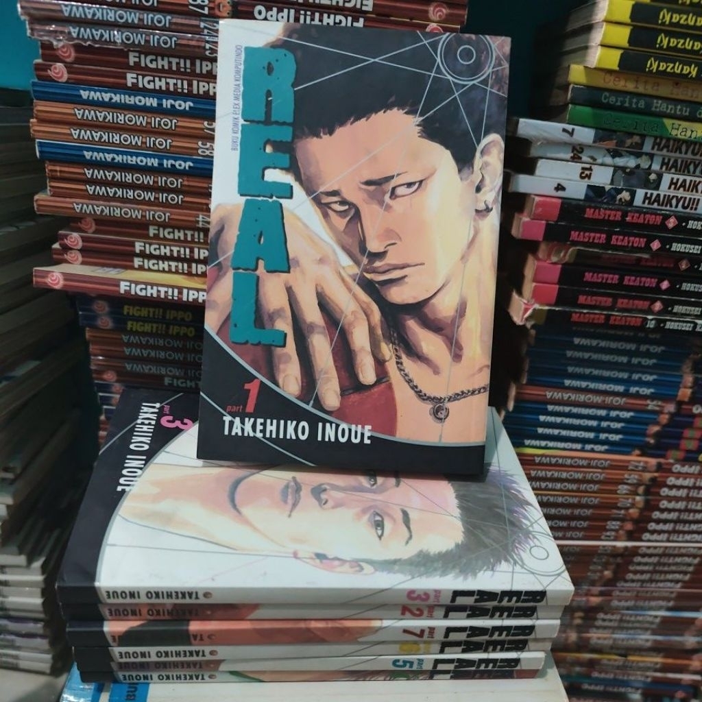 Komik Real by Takehiko Inoue Cabutan Original