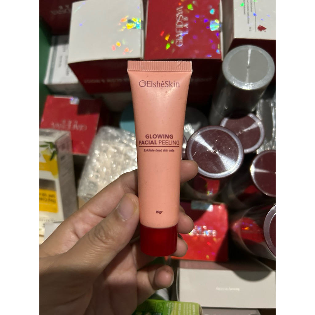 [New] Elsheskin Glowing Facial Peeling | Erha Acne Act Triple Clay Blackhead Exfoliating Mask | Whit