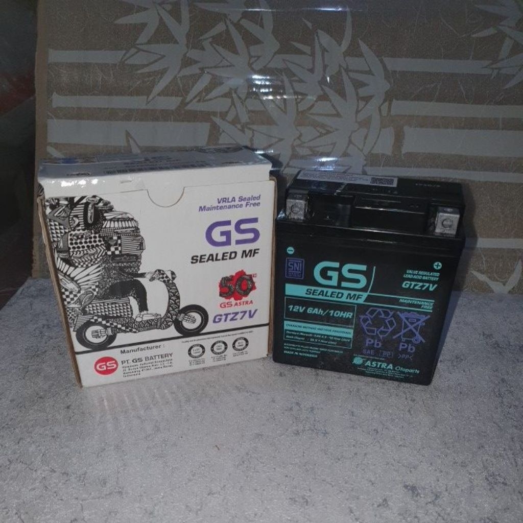 aki motor kering yamaha nmax ori gs astra otopart