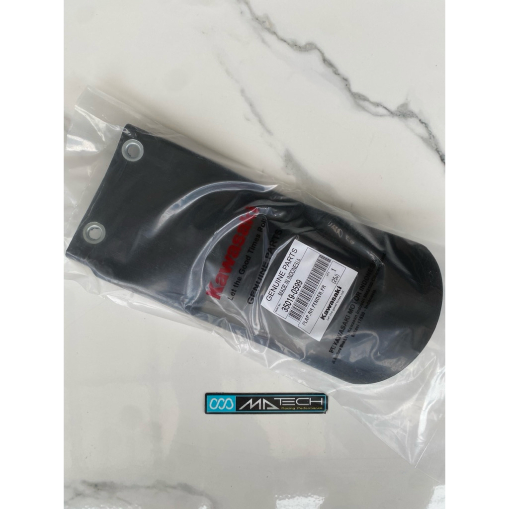 SPAKBOR FLAP PELINDUNG LUMPUR COVER LUMPUR SHOCK BELAKANG KLX  150 L S BF DTRACKER ORIGINAL KAWASAKI