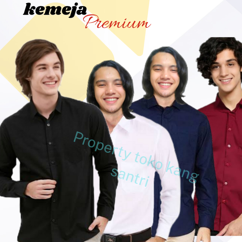 baju kemeja men pria dewasa gus baha gus iqdam gus kausar lengan panjang qualitas premium