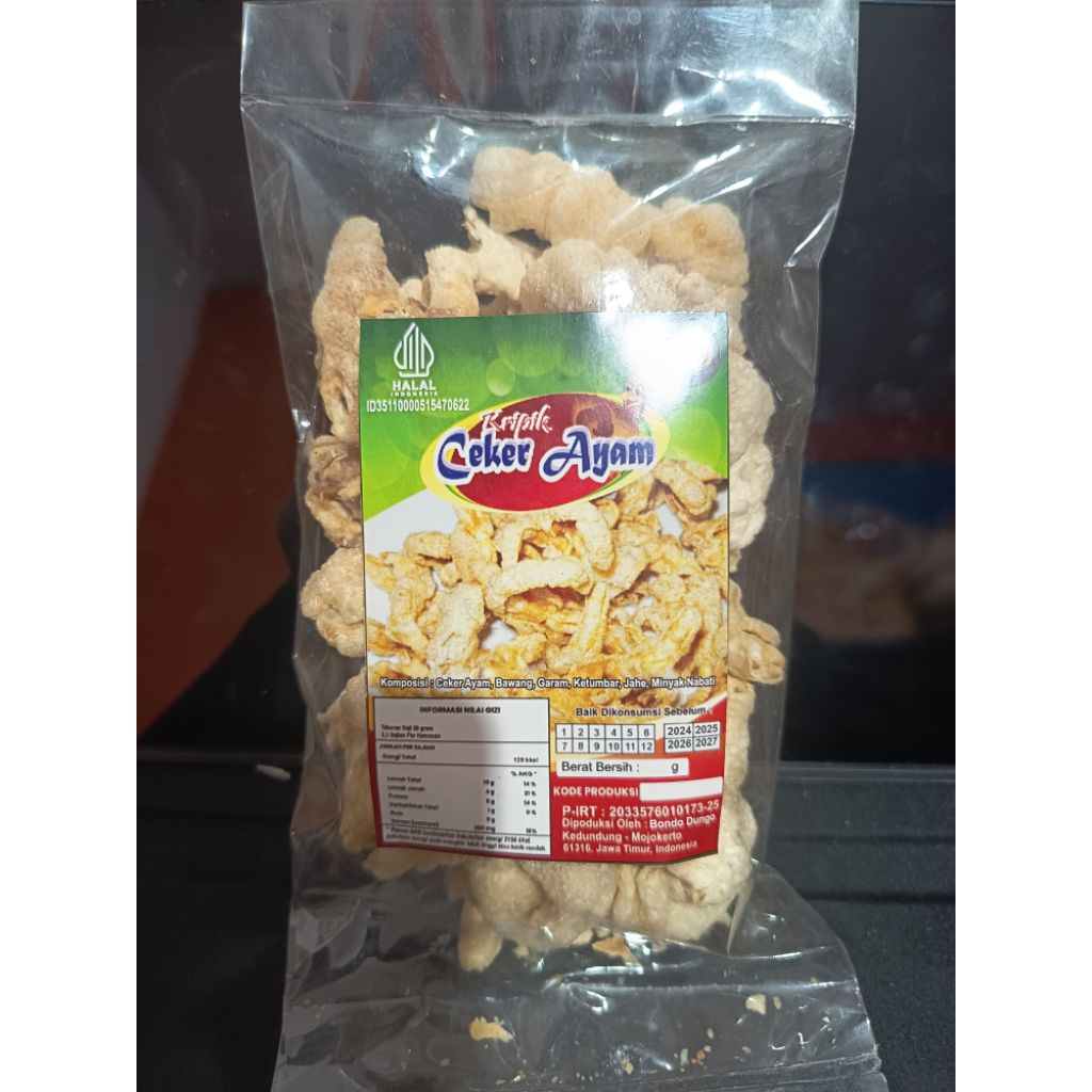 Kripik Ceker Ayam Crispy