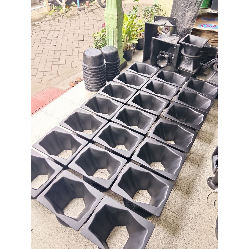 horn dds 10 inch bahan fiber