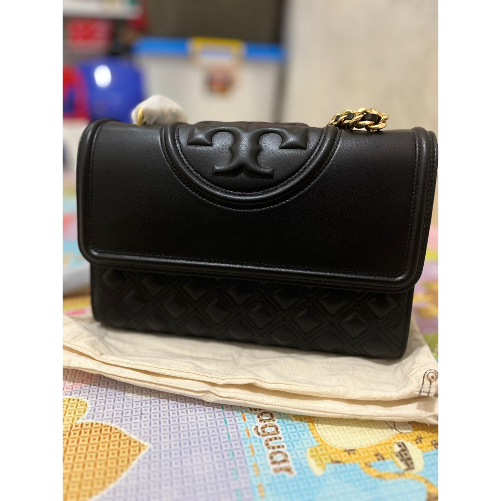 TB Fleming Black Medium Sz 27 NEW