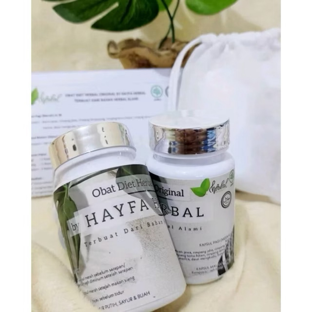 OBAT DIET HERBAL ORIGINAL BY HAYFA HERBAL