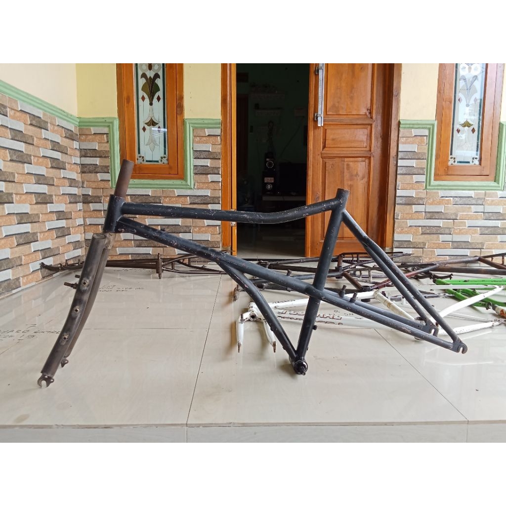 frame haro extreme commuter bike frame langka elevated sepeda
