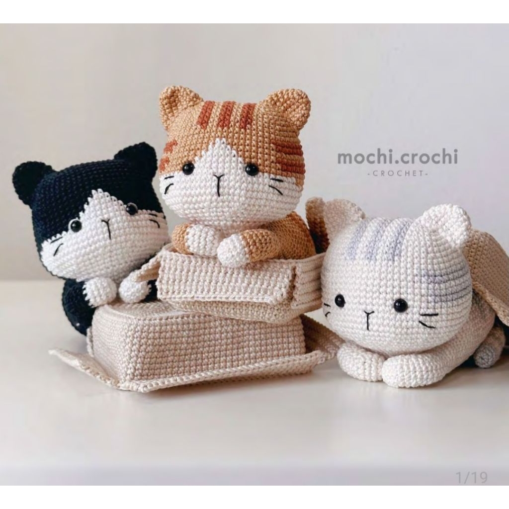 Cat pola pattern amigurumi
