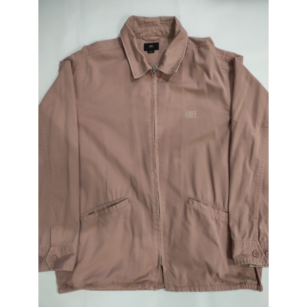 Jaket casual obey katun