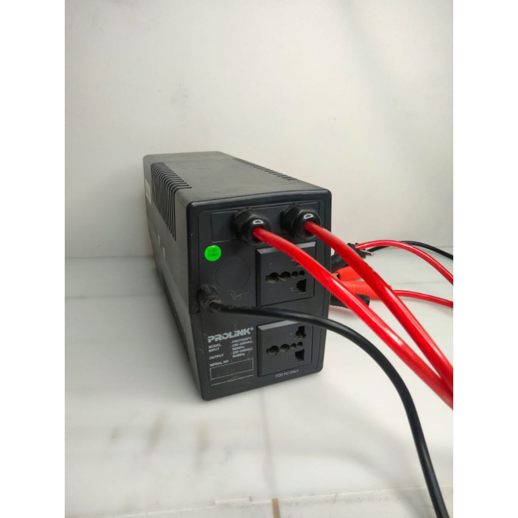 UPS PROLINK SUPERFAST 700VA/350WATT MODIF AKI EXTETNAL