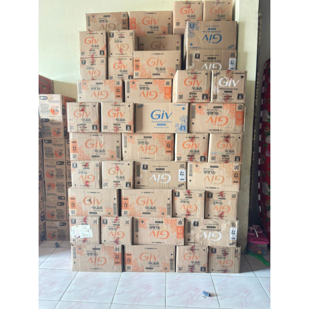 GIV sabun batang 1 karton