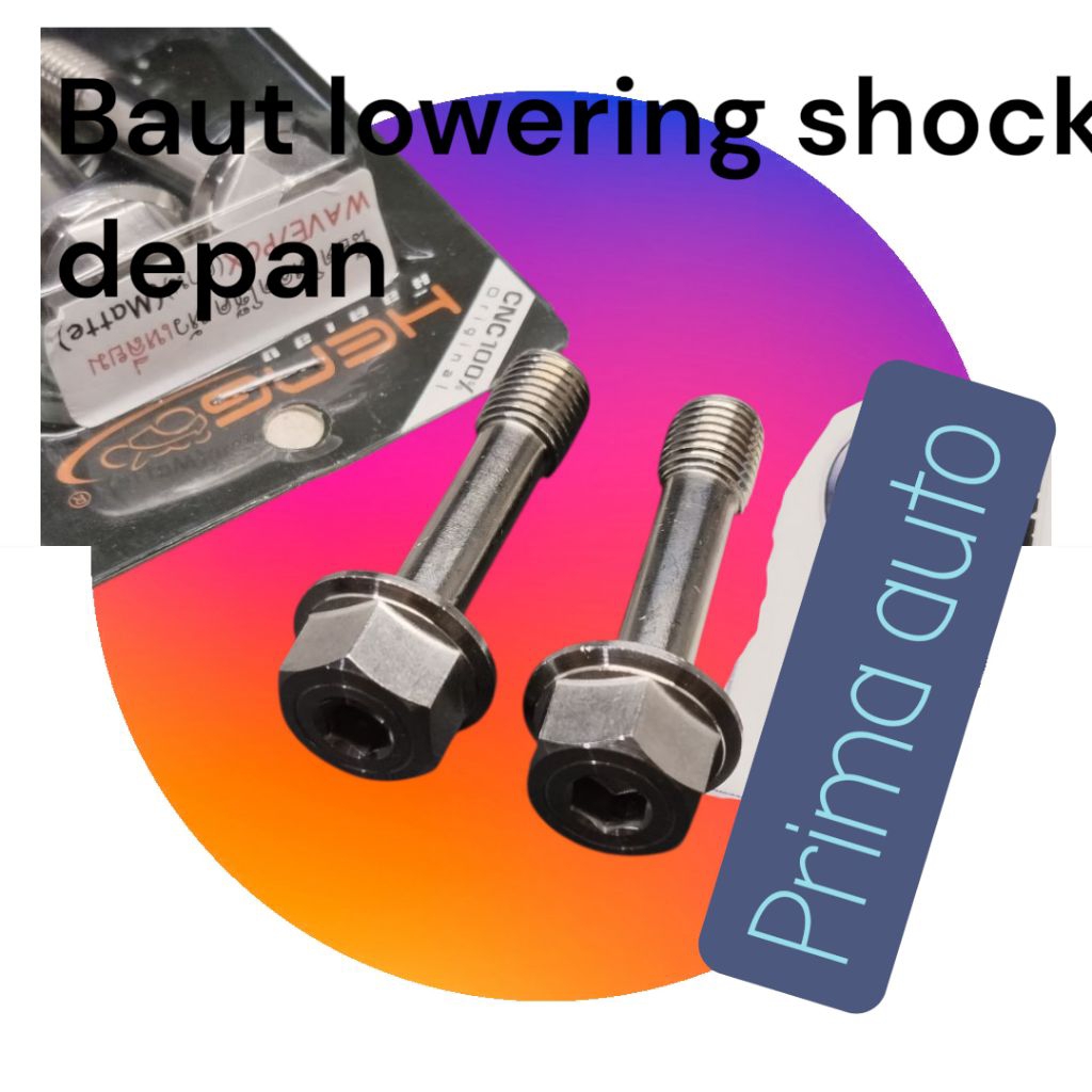 BAUT LOWERING SHOCK DEPAN CEPER DOWN SIZE