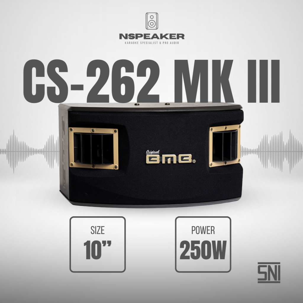 BMB CS 262 MK III - Passive Speaker 10 Inch (pair)