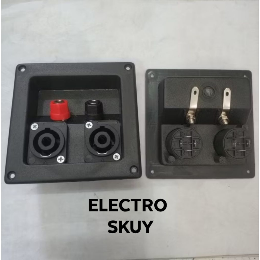 TERMINAL SPEAKON SPEAKER KOTAK + SPIKON TERMINAL SPEAKER SPIKON