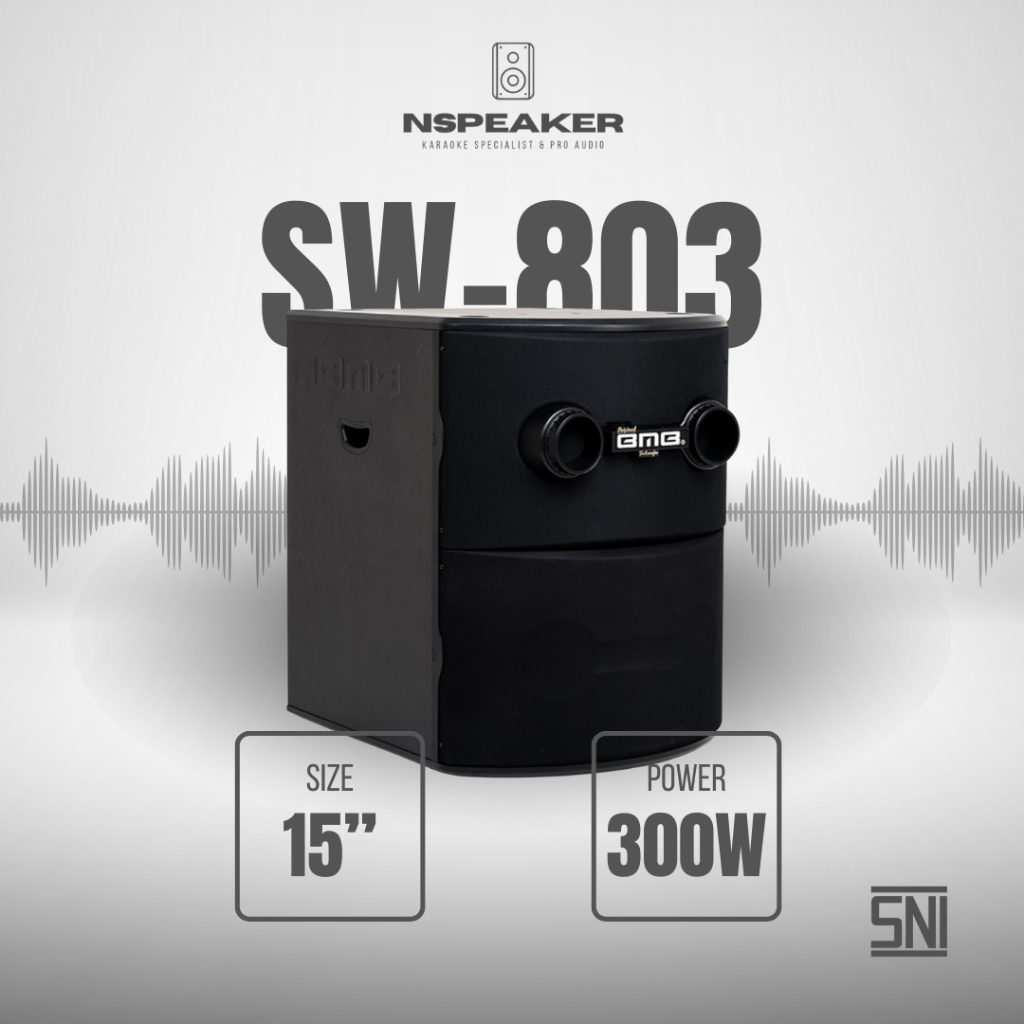 BMB SW 803 - Subwoofer 15 Inch (single)
