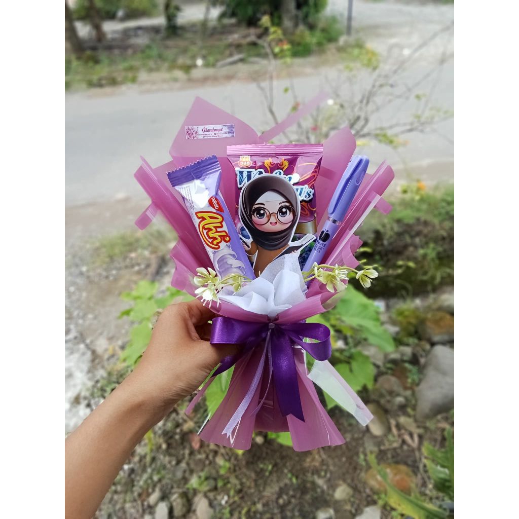 buket hari guru buket snack