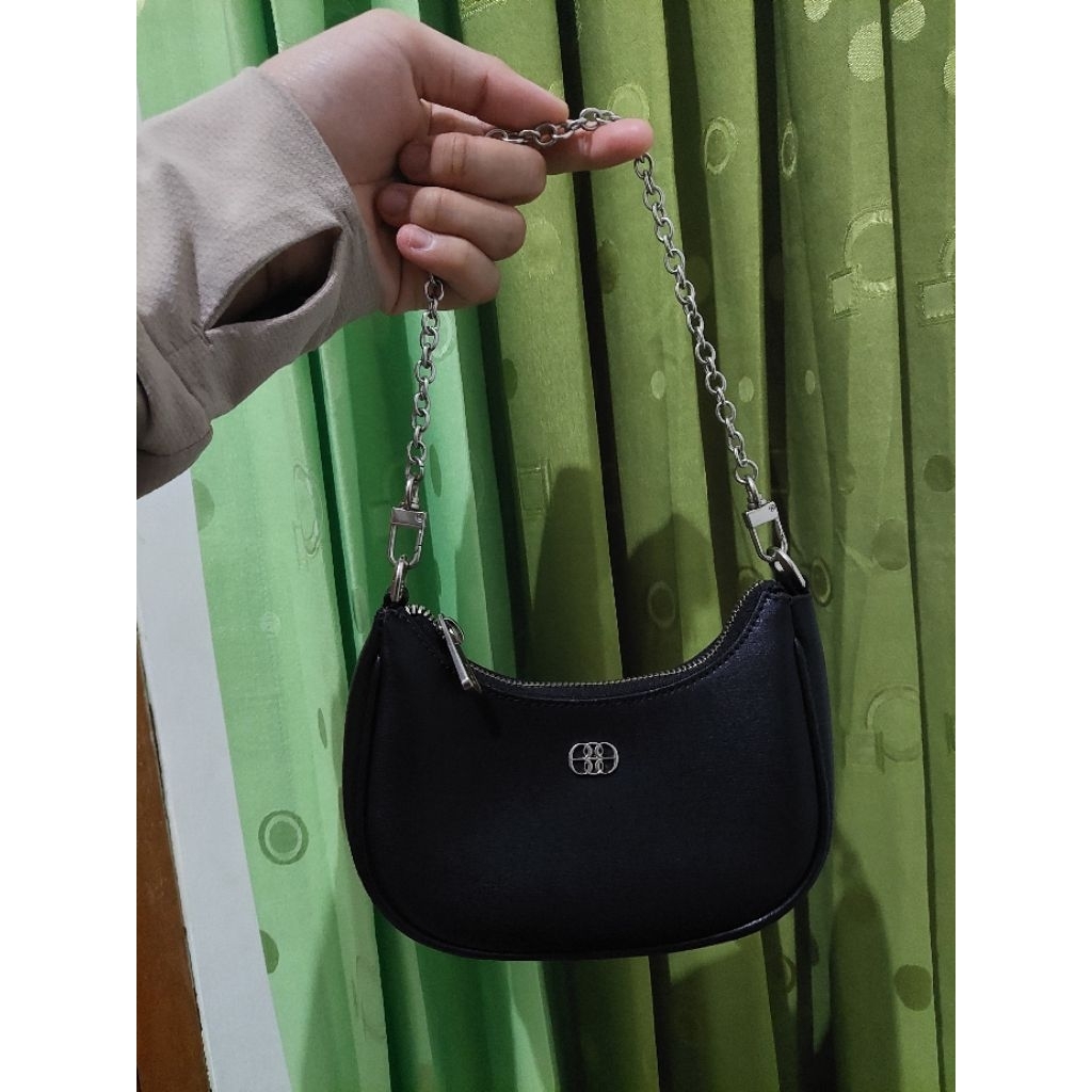 PRELOVED Bonia Original Store Mall Gianna Petite Shoulder Bag Black