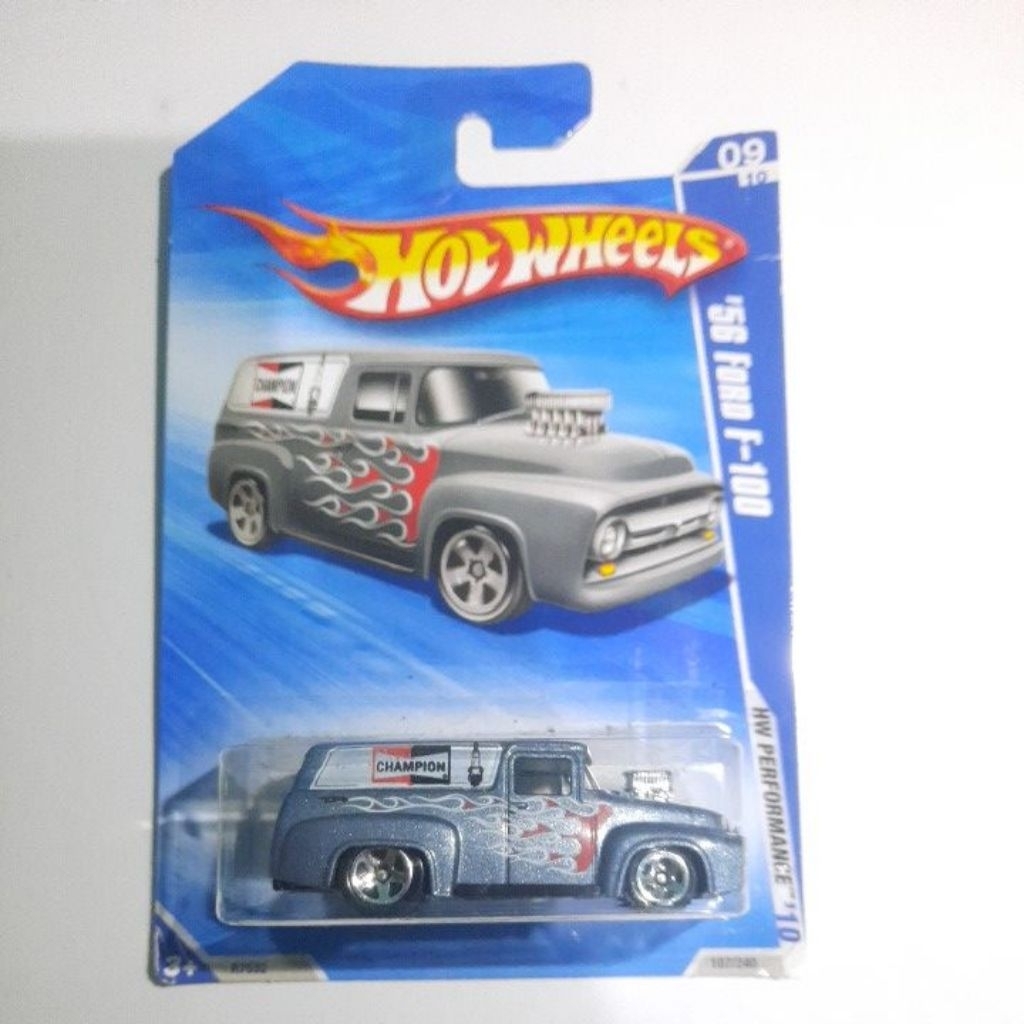 Hotwheels '56 Ford F-100 Blue Card Akta