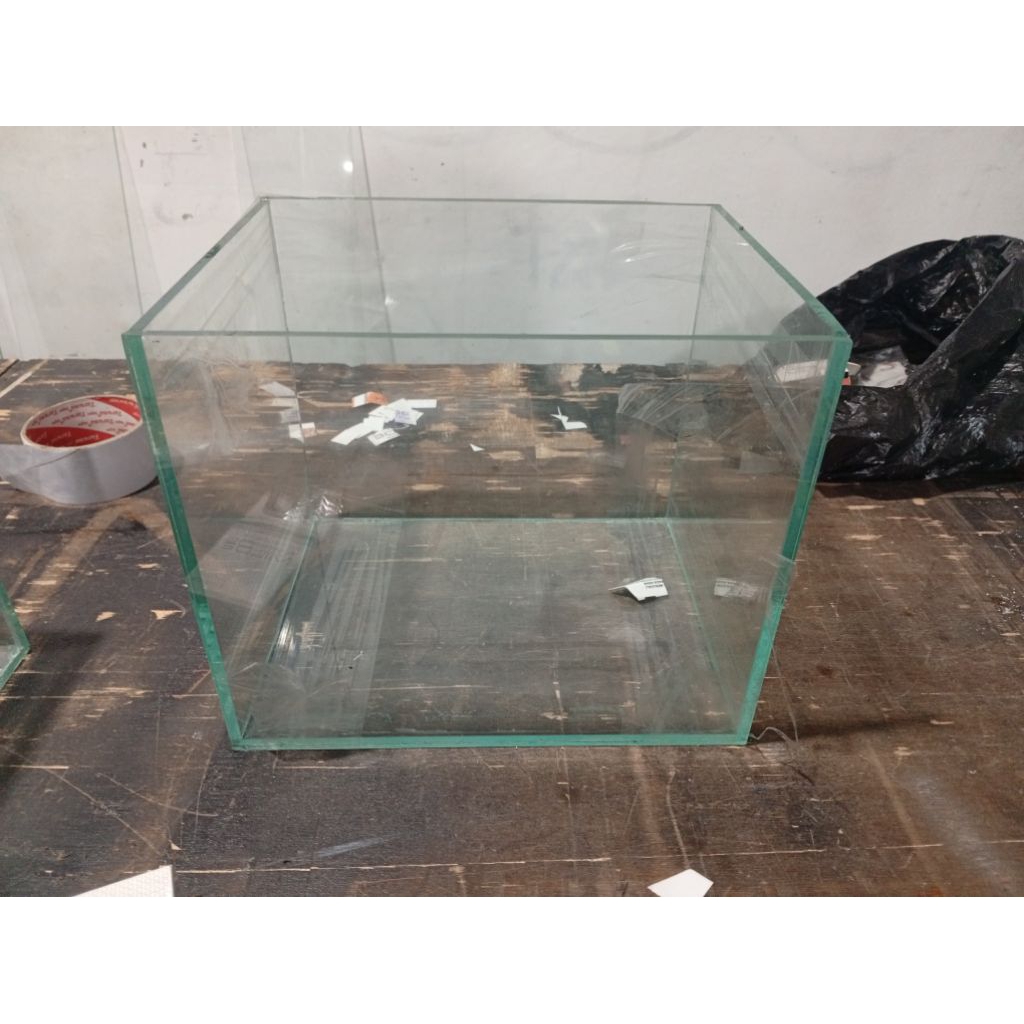 Aquarium 30 x 30 x 30 kaca 5mm