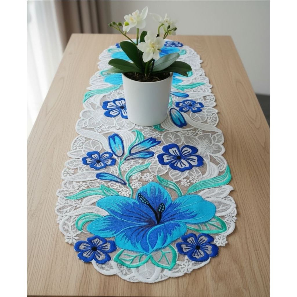 TAPLAK MEJA OVAL TAPLAK  MEJA RUANG TAMU CANTIK TAPLAK MEJA RUANG TAMU MEWAH