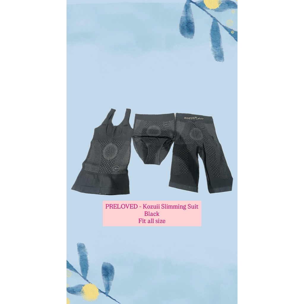PRELOVED - KOZUII KORSET PELANGSING EFEKTIF UNTUK MELAHIRKAN BISA KOZUII SLIMMING SUIT ORIGINAL