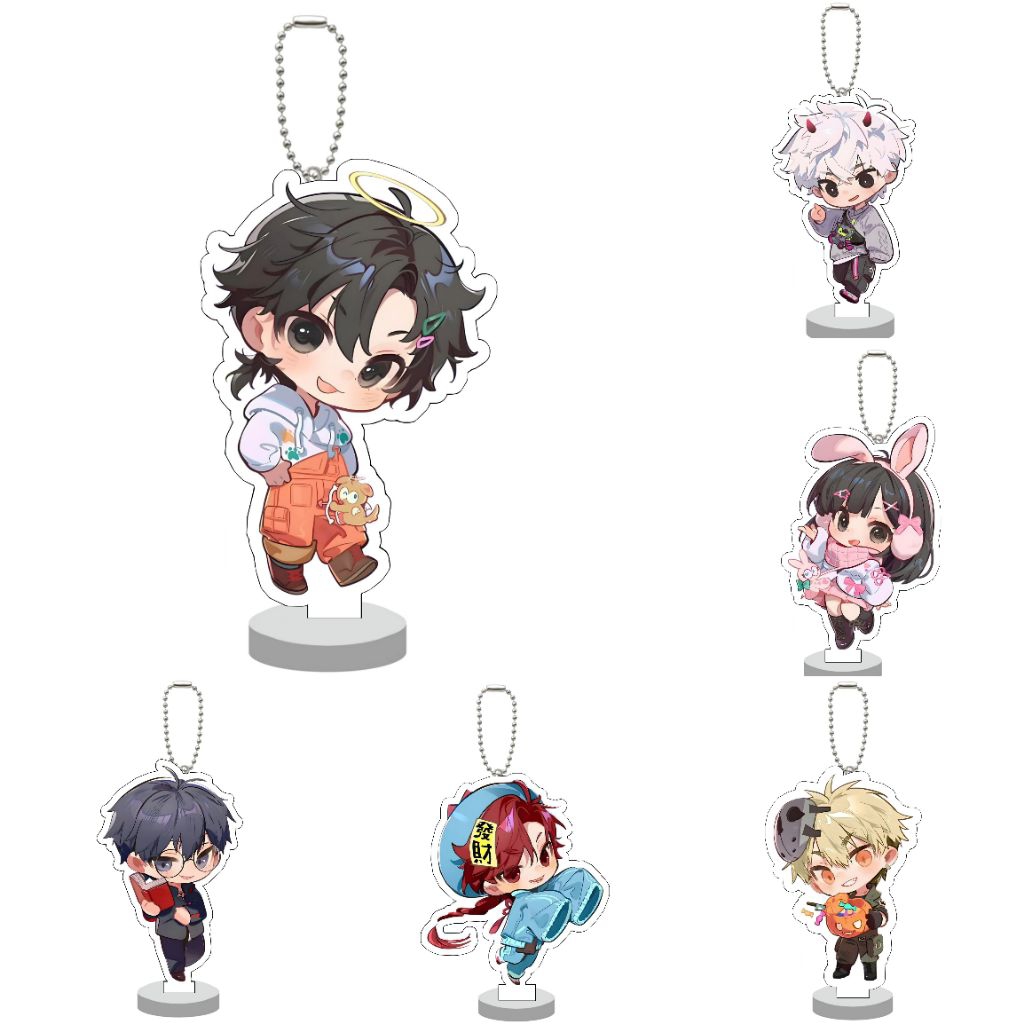 Link Click Keyring Standee / Gantungan Kunci Standee Akrilik Anime Link Click