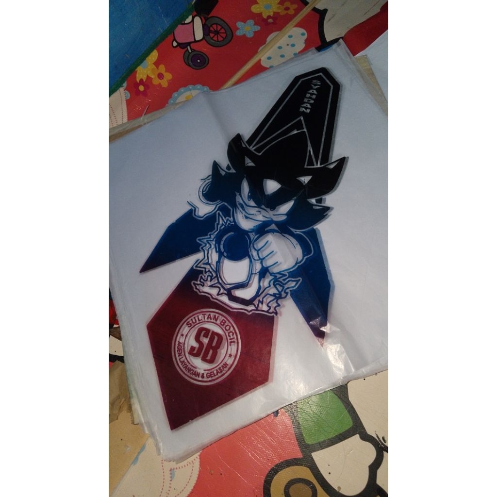 custom kertas layangan desain sendiri minim 1rim