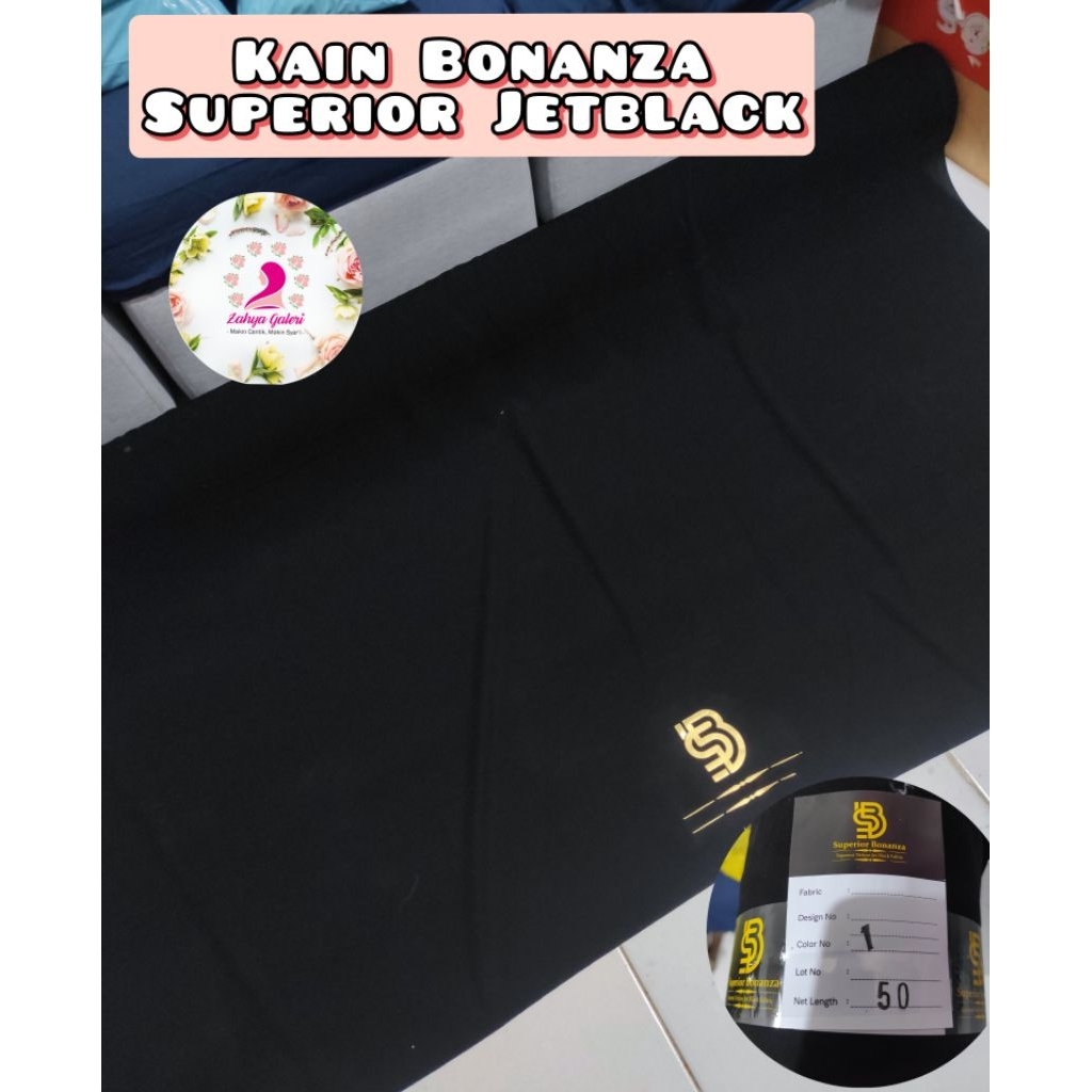 Bonanza jetblack ROL Isi 50y-Kain Arab