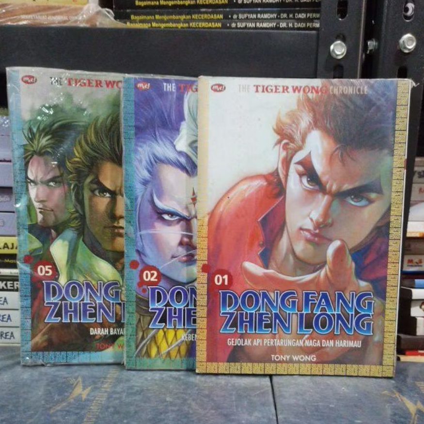 Majalah Original THE TIGER WONG CHRONICLE DONG FANG ZHEN LONG TONY WONG Boleh Beli Satuan