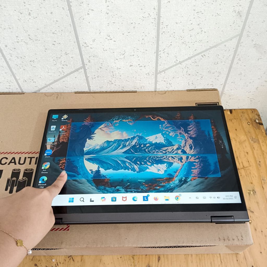 Laptop Lenovo IdeaPad Flex 5 X360 FLIP Touchscreen, 2 In 1, intel Core i3-1115G4, Gen 11Th, Ram 8 Gb