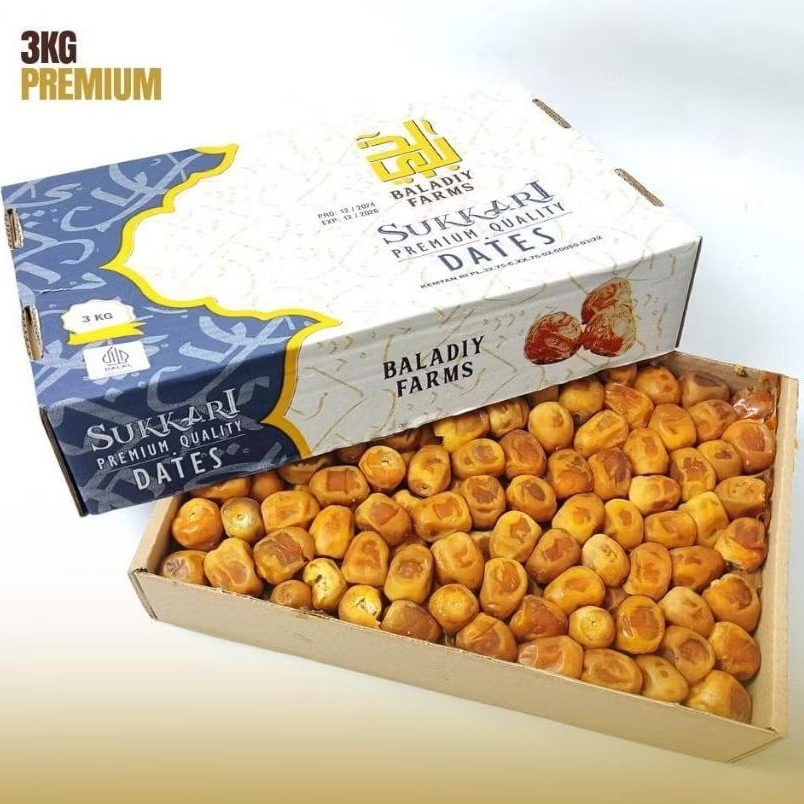 Kurma Sukari Premium Lembut Basah Kurma Basah Lembut Sukari