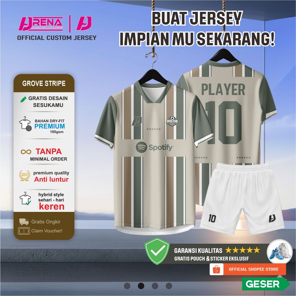 Jersey Futsal Baju Bola Baju Futsal Printing Baju Anak laki - laki Custom Desain ( Bisa Satuan )