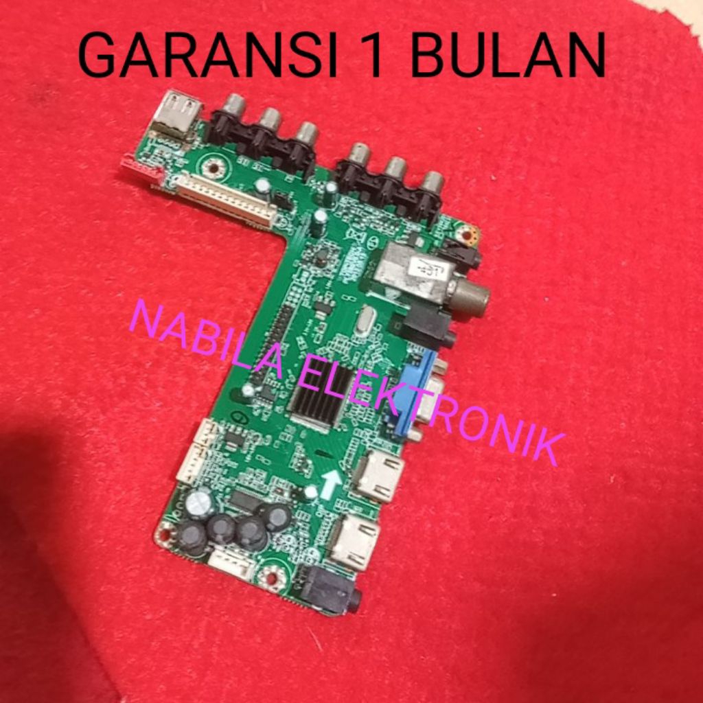 MB MAINBOARD TV LED POLYTRON PLD32D700 32D700 / MESIN TV POLYTRON PLD 32D700
