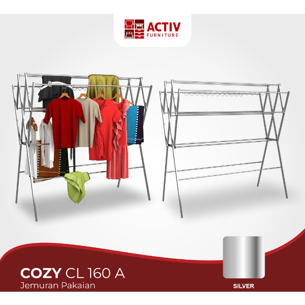 JEMURAN ACTIV COZY CL160 A SILVER