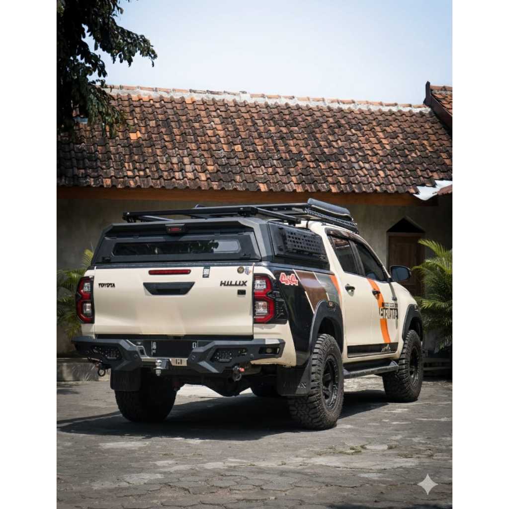 Captaincap Canopy Double Cabin Hilux Triton Dmax Ranger Navara