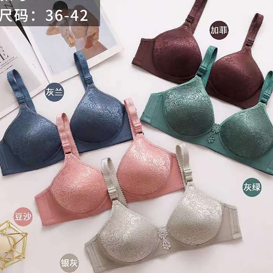 BH LAPARIS BH BUSA TANPA KAWAT 818 CUP B BESAR | BH BUSA TIPIS I TANPA KAWAT Kait 3 || Tanpa kawat C