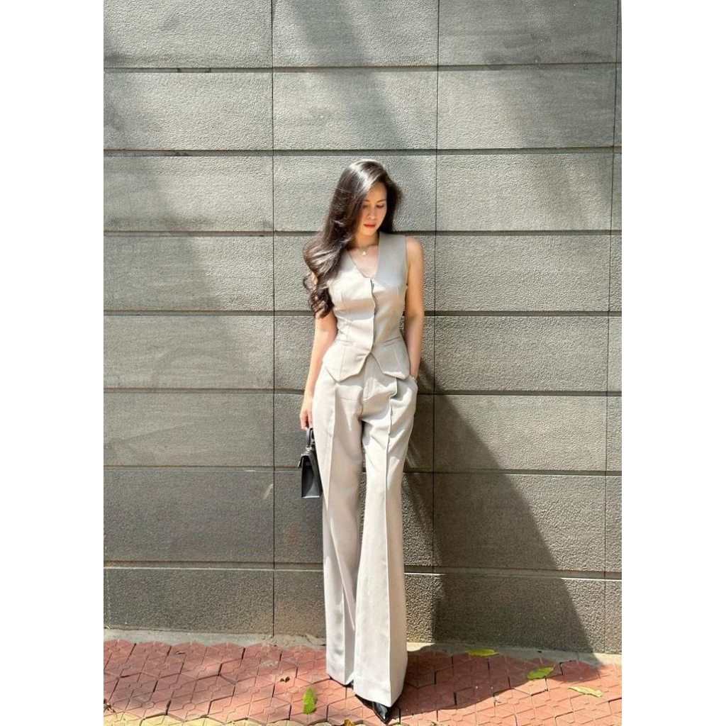 Rompi wanita formal Rompi Jas Wanita Rompi kantor