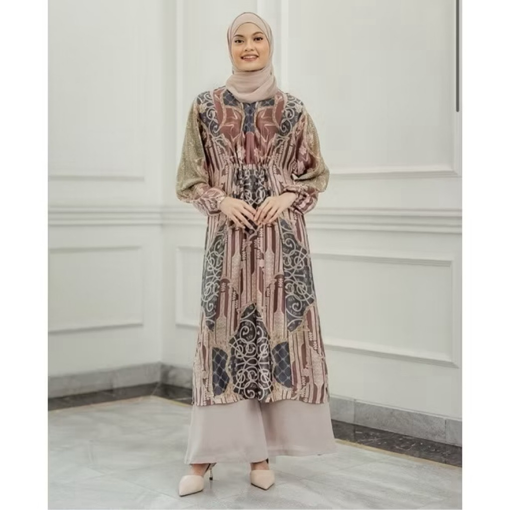 PL preloved vanilla hijab geulis baju couple lebaran couple sarimbit idul fitri ria miranda sale