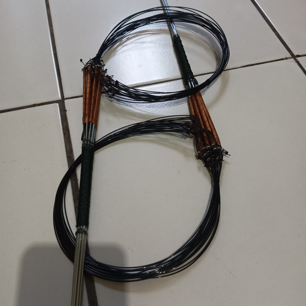 JERAT AYAM HUTAN 10 TIANG / TALI RACIK PERANGKAP AYAM KASINTU BAKIKUK CAWEHWER CANGEHGAR / JEBAKAN J