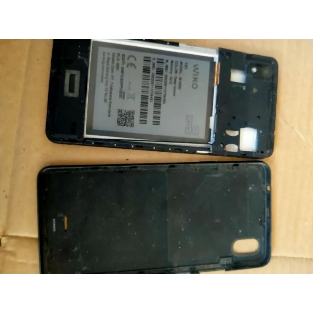 Lcd Tc Retak Hp Wiko Y61 W-K560 Cabutan normal