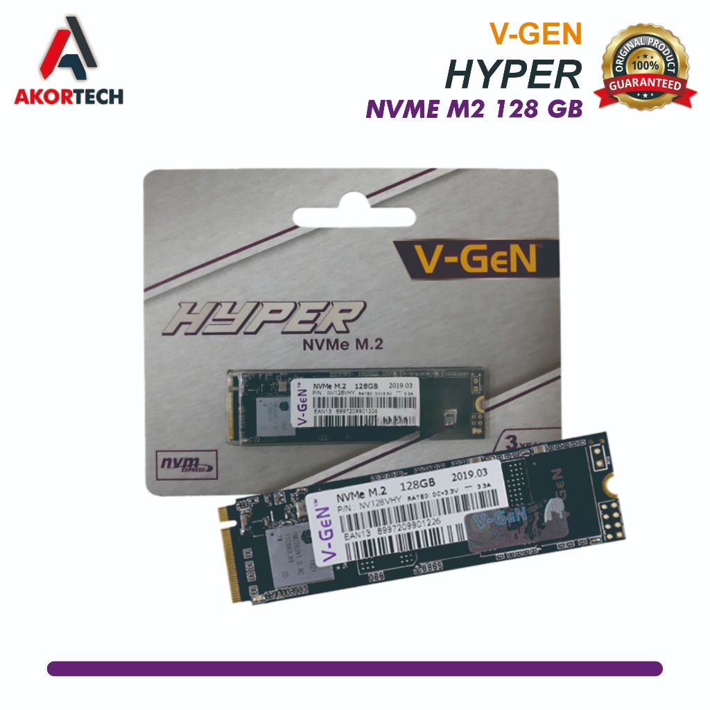 SSD VGEN HYPER 128GB / 256GB / 512GB