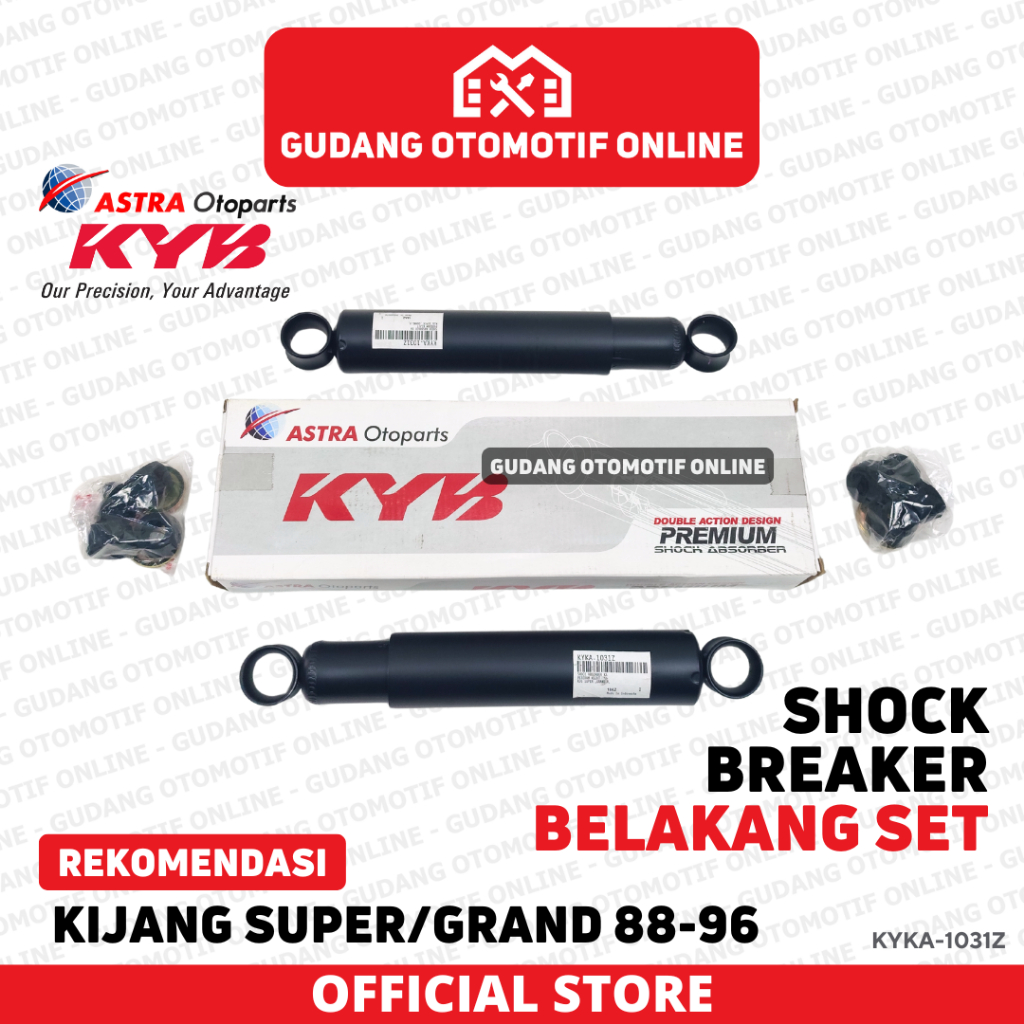 Shock Breaker Belakang Oli Toyota Kijang Super Grand 1988-1996 Kayaba KYB Premium KYKA-1031Z